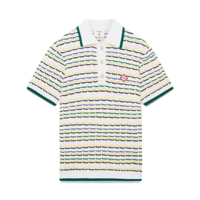 Tuck Stitch kortærmet poloshirt Tuck Stitch kortærmet poloshirt
