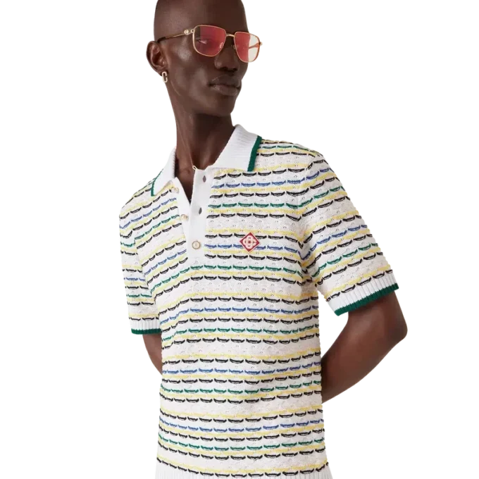 Tuck Stitch kortærmet poloshirt Tuck Stitch kortærmet poloshirt