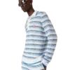 Tuck Stitch langærmet poloshirt Tuck Stitch langærmet poloshirt