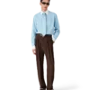 Uldbukser med fem læg Uldbukser med fem læg