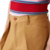 Uldshorts med plissering Uldshorts med plissering