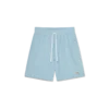 Velour-shorts med striber