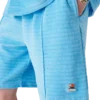 Velour-shorts med striber