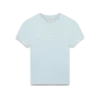Velour-T-shirt med korte shorts til kvinder