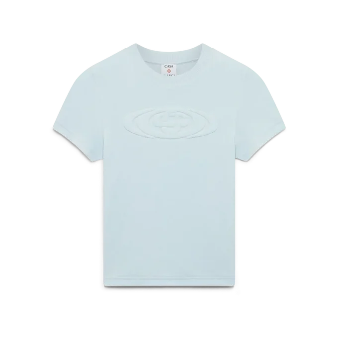 Velour-T-shirt med korte shorts til kvinder
