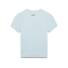 Velour-T-shirt med korte shorts til kvinder