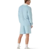 Velourstribet poloshirt