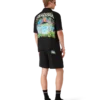 Volcano Jacquard Silk Shorts