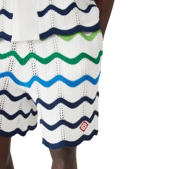 Wave strikkede shorts Wave strikkede shorts