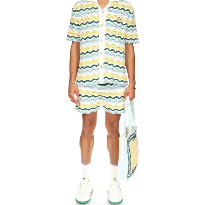 Wavy Boucle Shorts Wavy Boucle Shorts