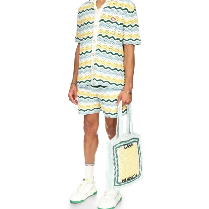 Wavy Boucle Shorts Wavy Boucle Shorts