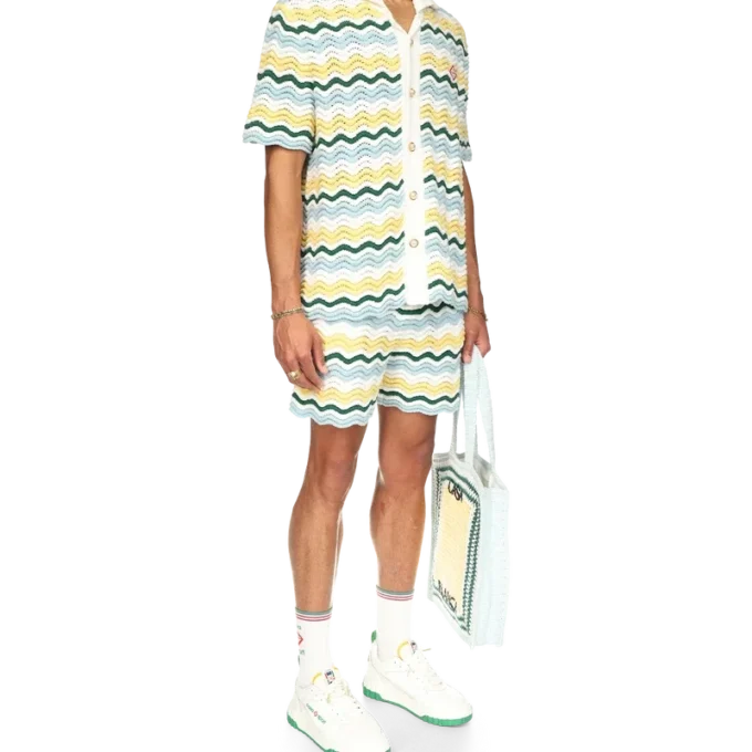 Wavy Boucle Shorts Wavy Boucle Shorts