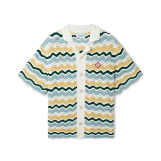 Wavy Boucle-skjorte