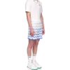 Wavy Gradient Crochet Shorts