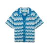 Wavy Gradient Crochet Skjorter Wavy Gradient Crochet Skjorter