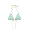 Wavy Monogram-bikinitop