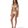 Wavy Monogram-bikinitop