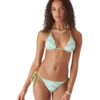 Wavy Monogram-bikinitop