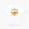 White Flower Court Icon kortærmet T-shirt