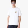 White Flower Court Icon kortærmet T-shirt