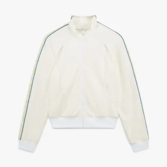 White Laurel Track Zip Jacket White Laurel Track Zip Jacket