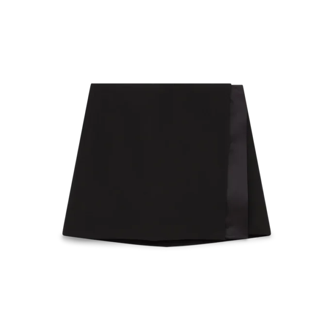 Wool Tailoring Wrap Nederdele