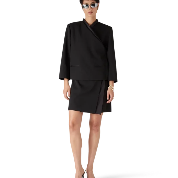 Wool Tailoring Wrap Nederdele