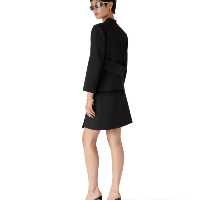 Wool Tailoring Wrap Nederdele